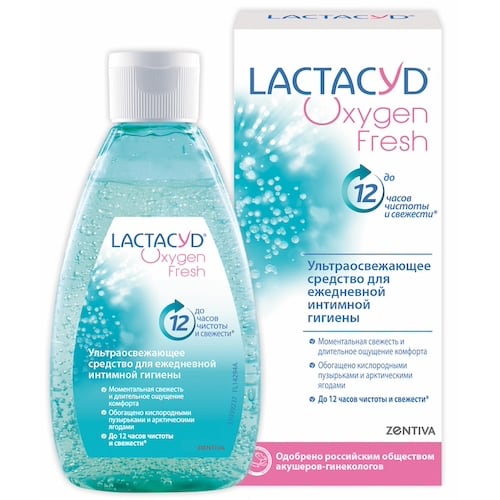 LACTACYD OXYGEN FRESH* гель для интимной гигиены, 200 мл